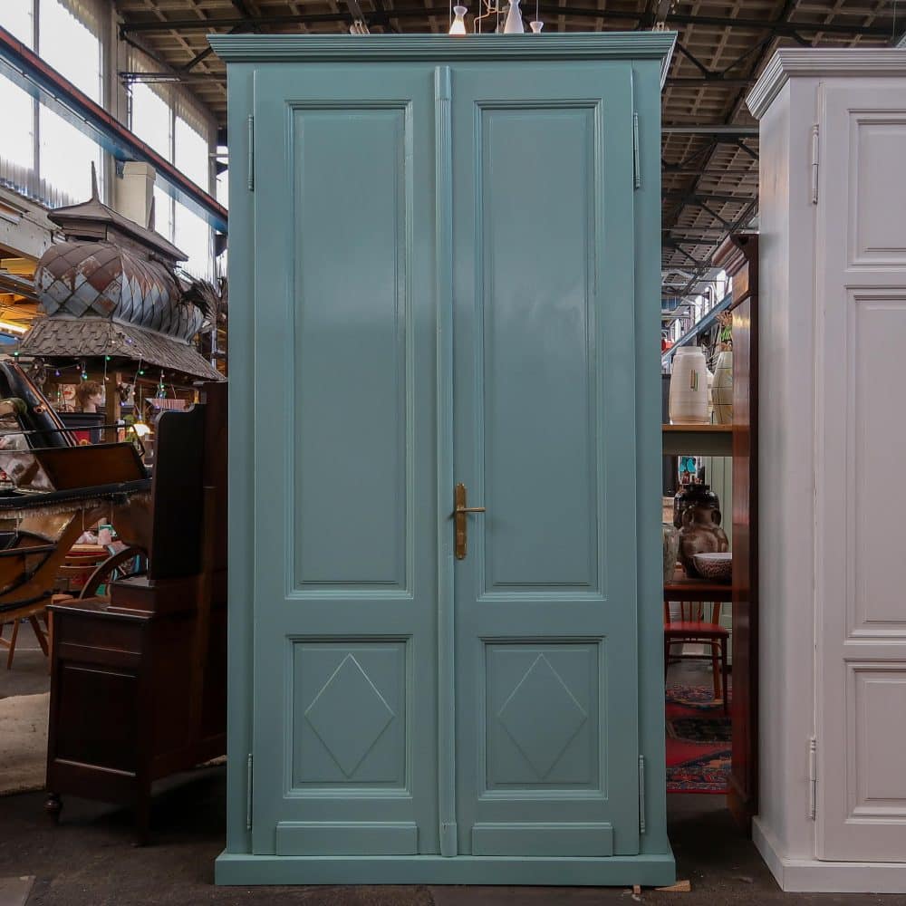 Hoge kast met ensuite deuren - demontabel - Afbeelding 2