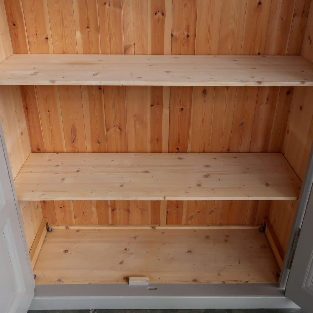 Hoge kast met ensuite deuren - demontabel - Afbeelding 6