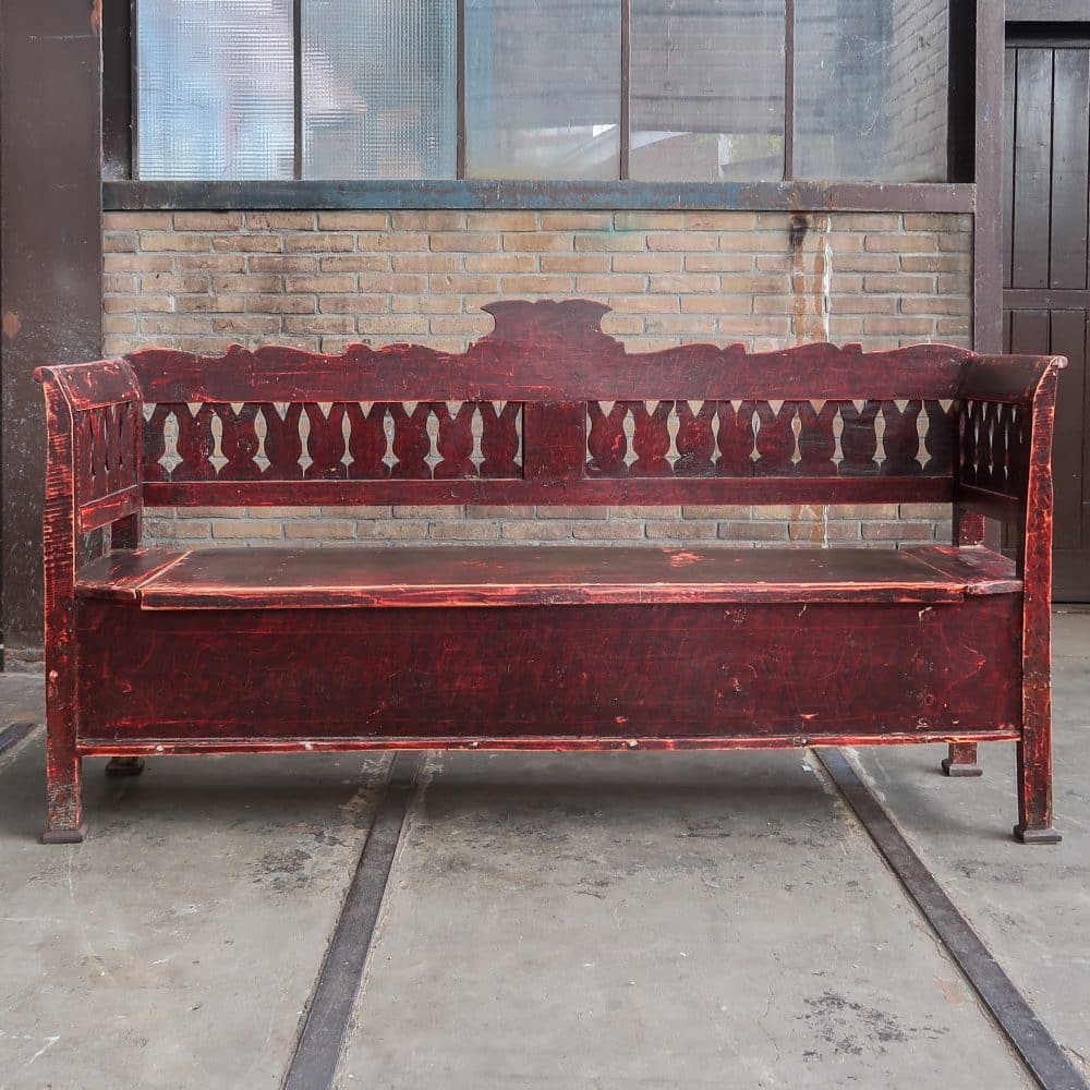 Brocante klepbank - Afbeelding 4