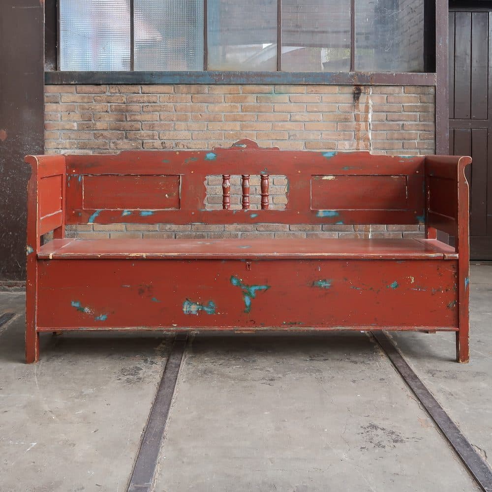 Brocante klepbank - Afbeelding 4