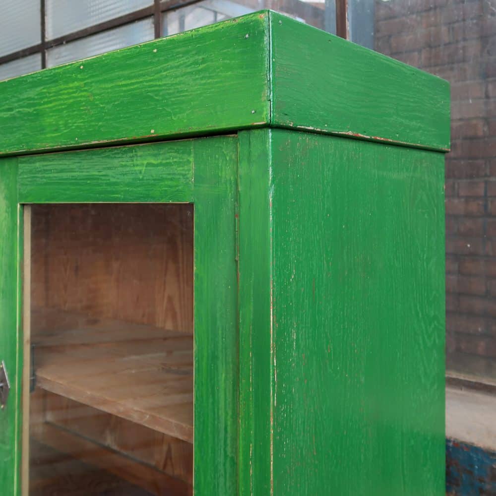 Groene brocante buffetkast - Afbeelding 5