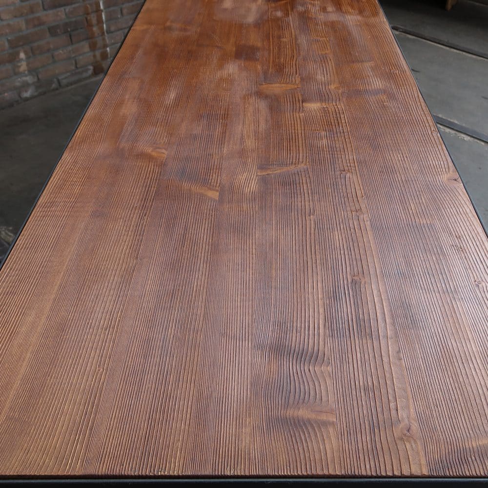 Industriële eettafel - Afbeelding 3