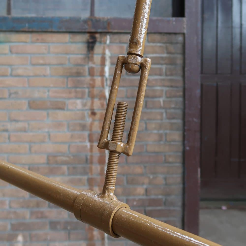 Vintage metalen kledingrek - Afbeelding 4