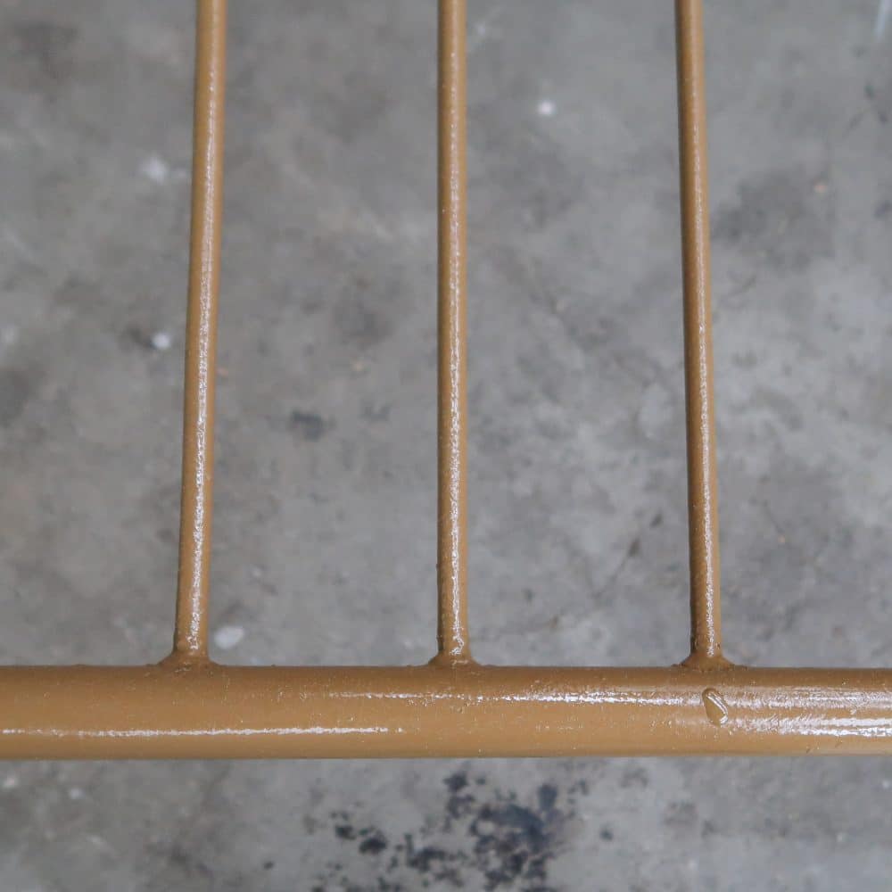 Vintage metalen kledingrek - Afbeelding 5