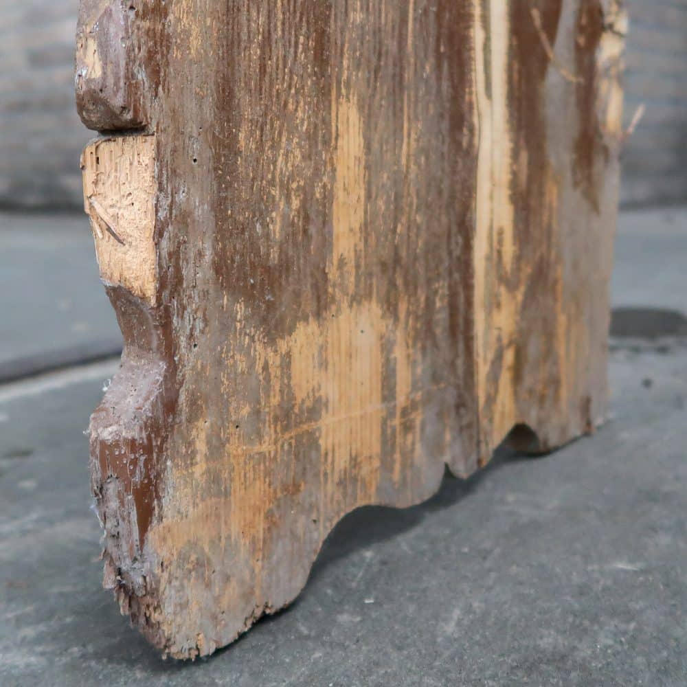 Brocante houten bank - Afbeelding 8