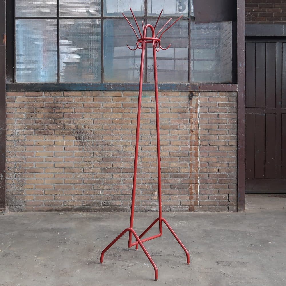 Rode metalen kapstok - Afbeelding 2
