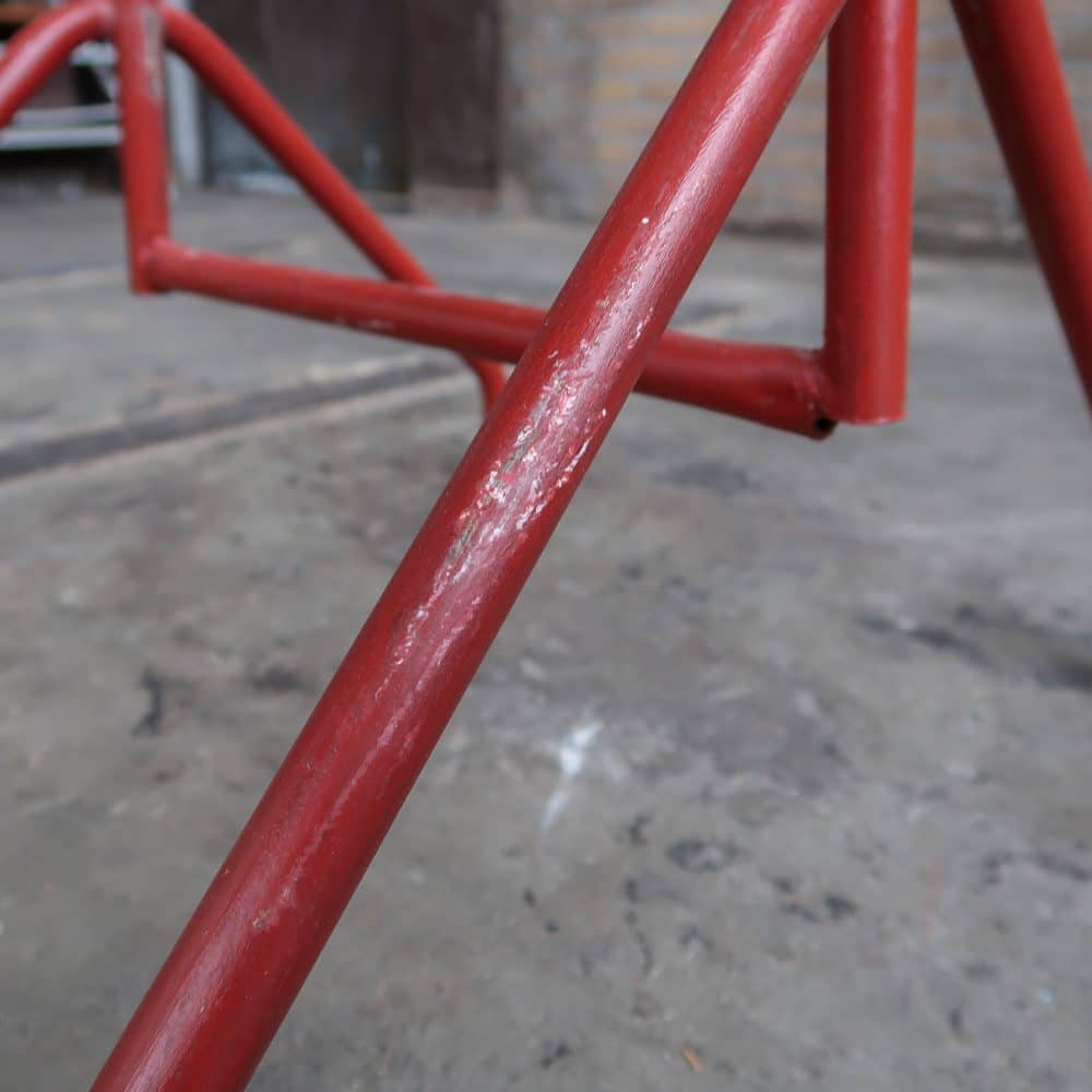 Rode metalen kapstok - Afbeelding 7
