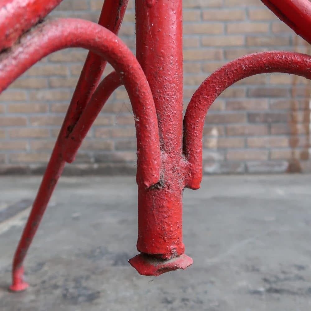 Rode metalen kapstok - Afbeelding 8