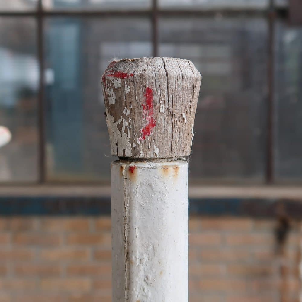 Witte metalen kapstok - Afbeelding 3