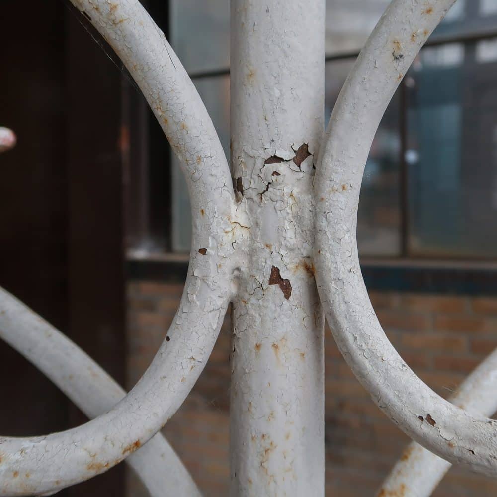 Witte metalen kapstok - Afbeelding 4