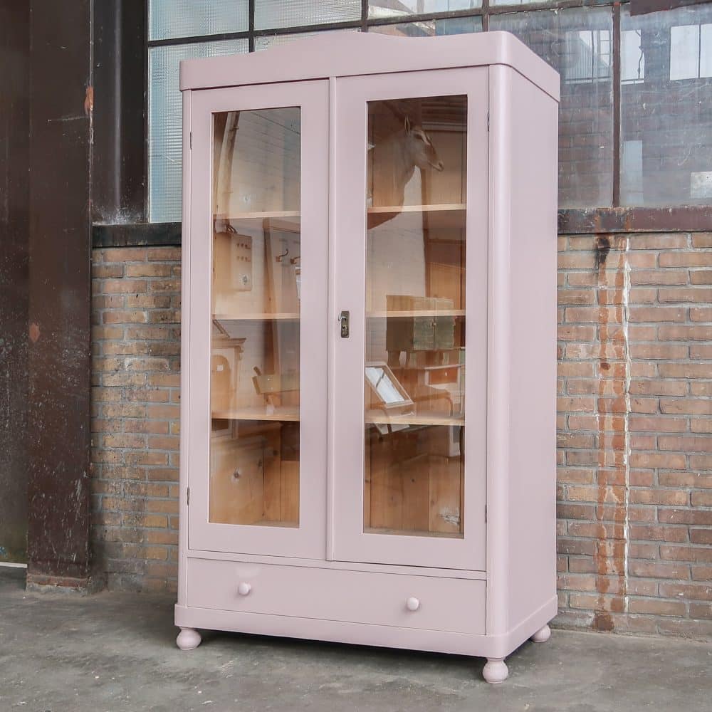 Roze vitrinekast - Afbeelding 2