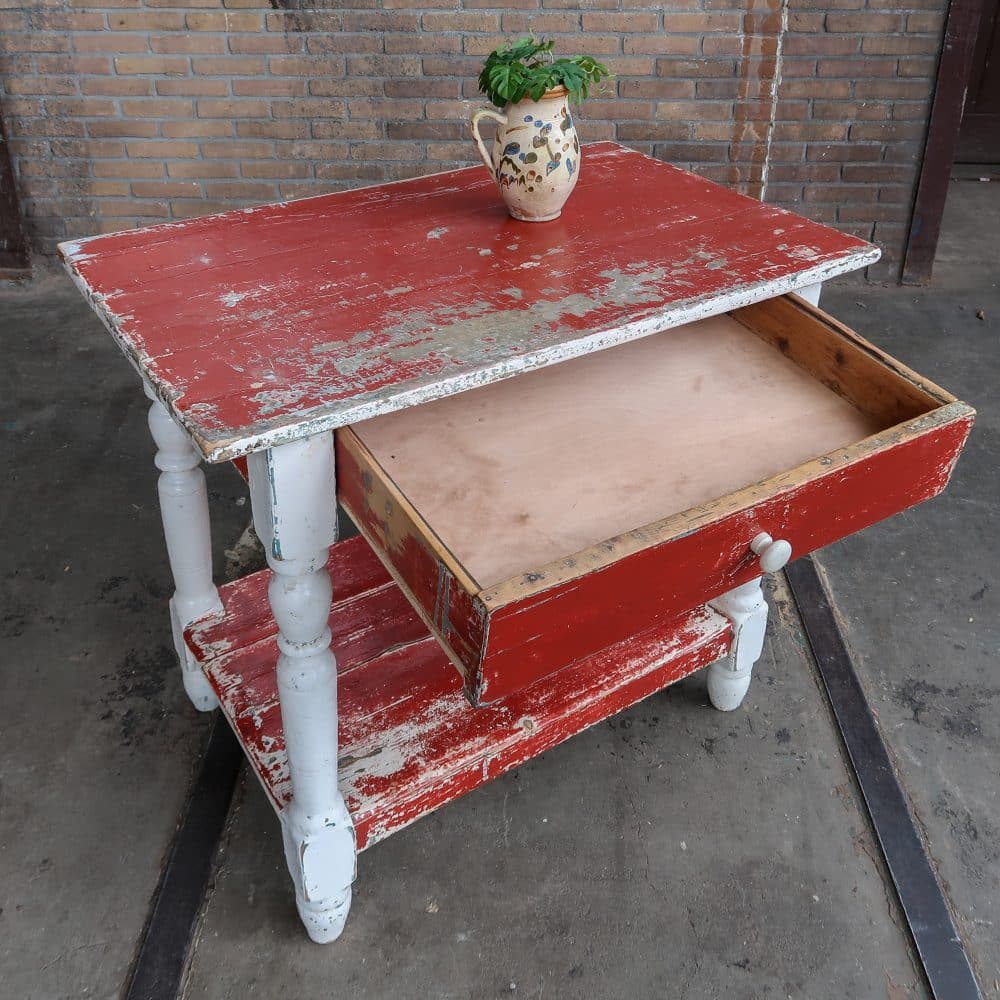 Brocante tafeltje - Afbeelding 3