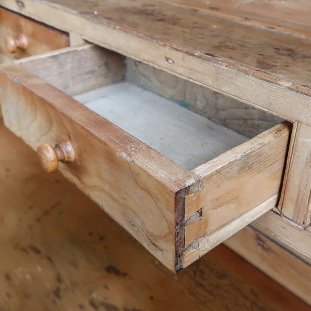 Brocante grenen buffetkast - Afbeelding 5