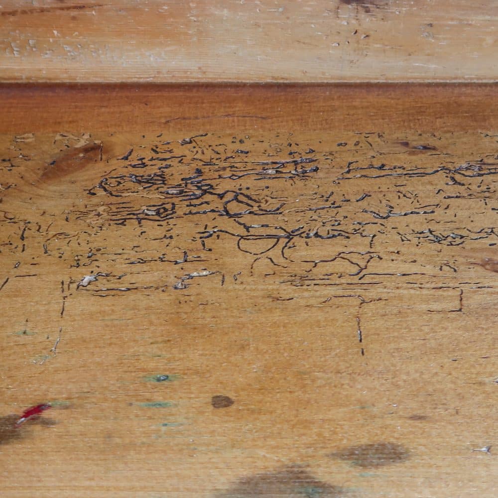 Brocante grenen buffetkast - Afbeelding 10