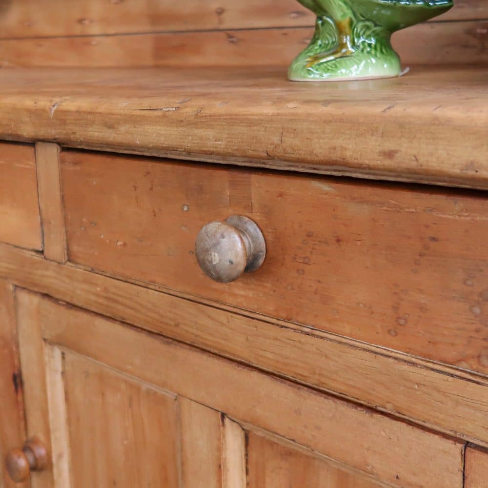 Brocante grenen buffetkast - Afbeelding 6