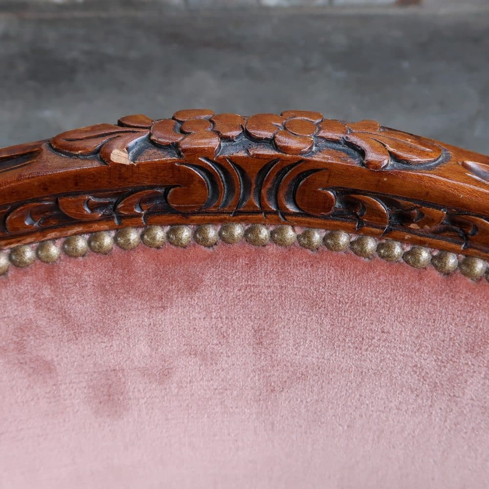 Vintage Louis XV stoel - Afbeelding 5