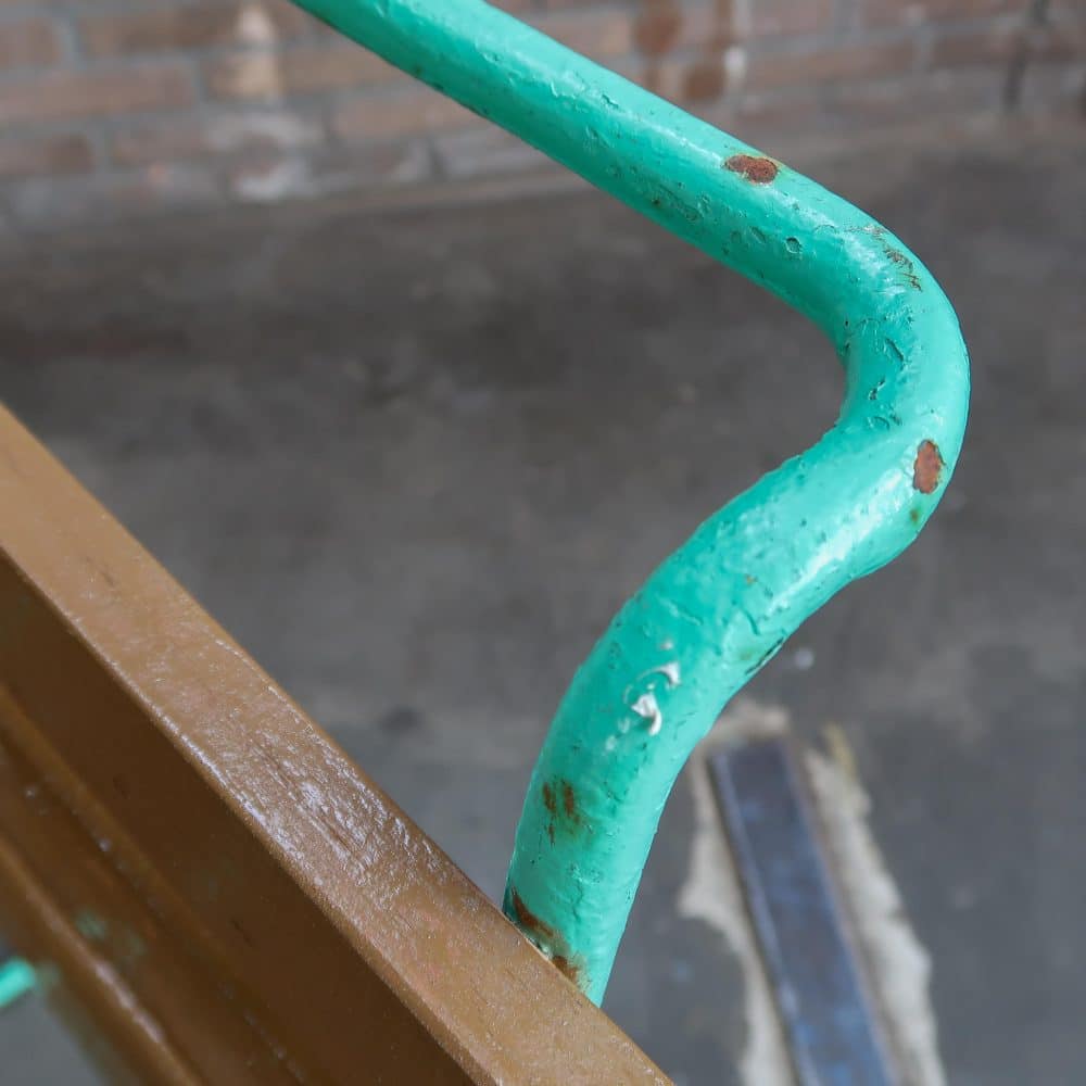 Brocante tuinstoel - Afbeelding 5