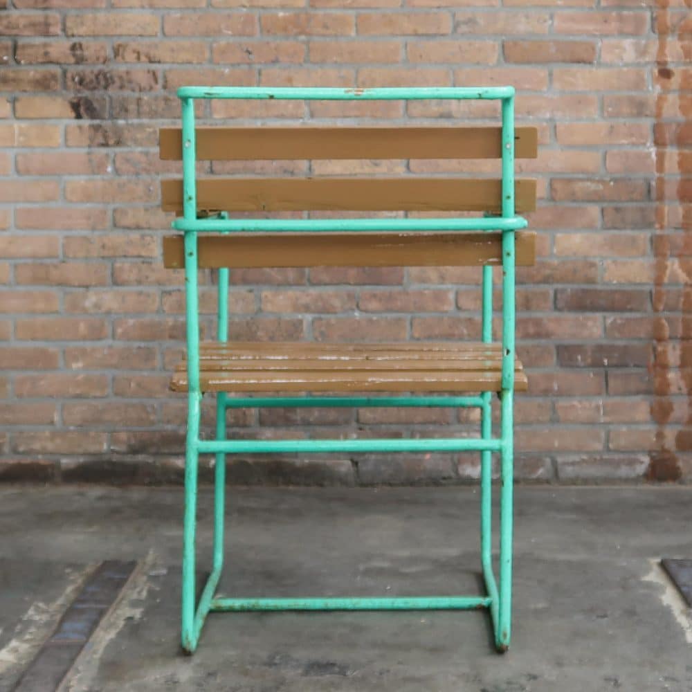 Brocante tuinstoel - Afbeelding 3