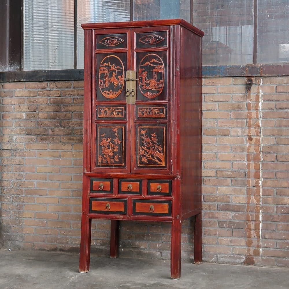 Vintage Chinese kast - Afbeelding 2