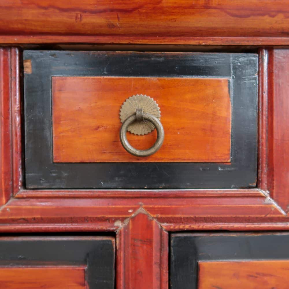 Vintage Chinese kast - Afbeelding 11