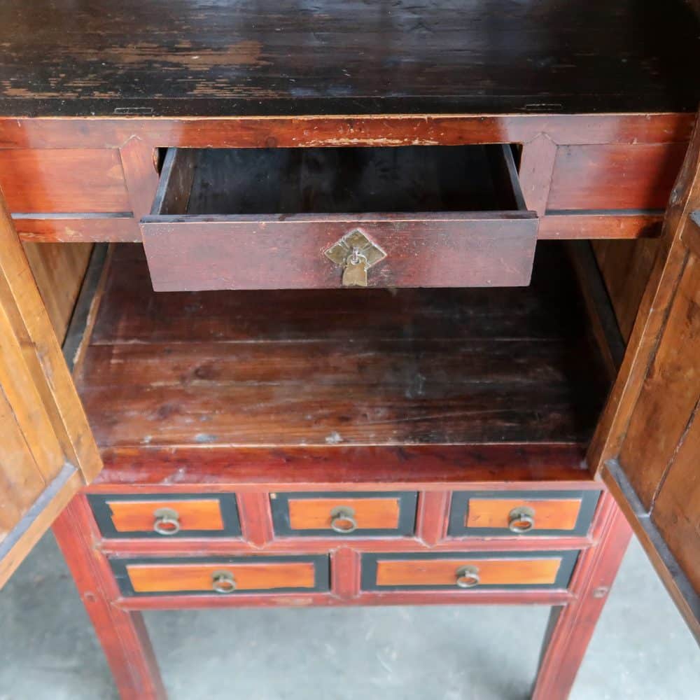 Vintage Chinese kast - Afbeelding 4