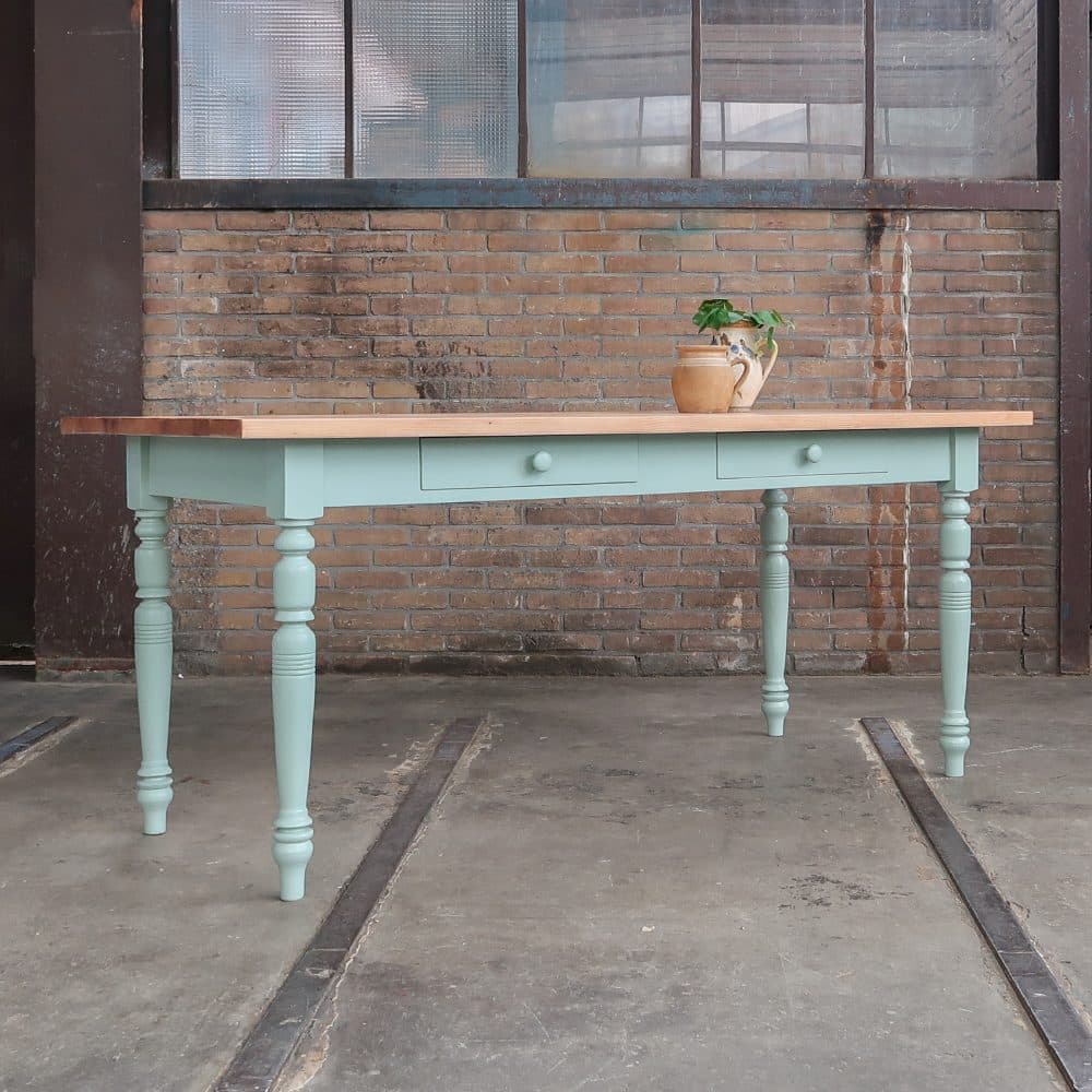 Landelijke eettafel