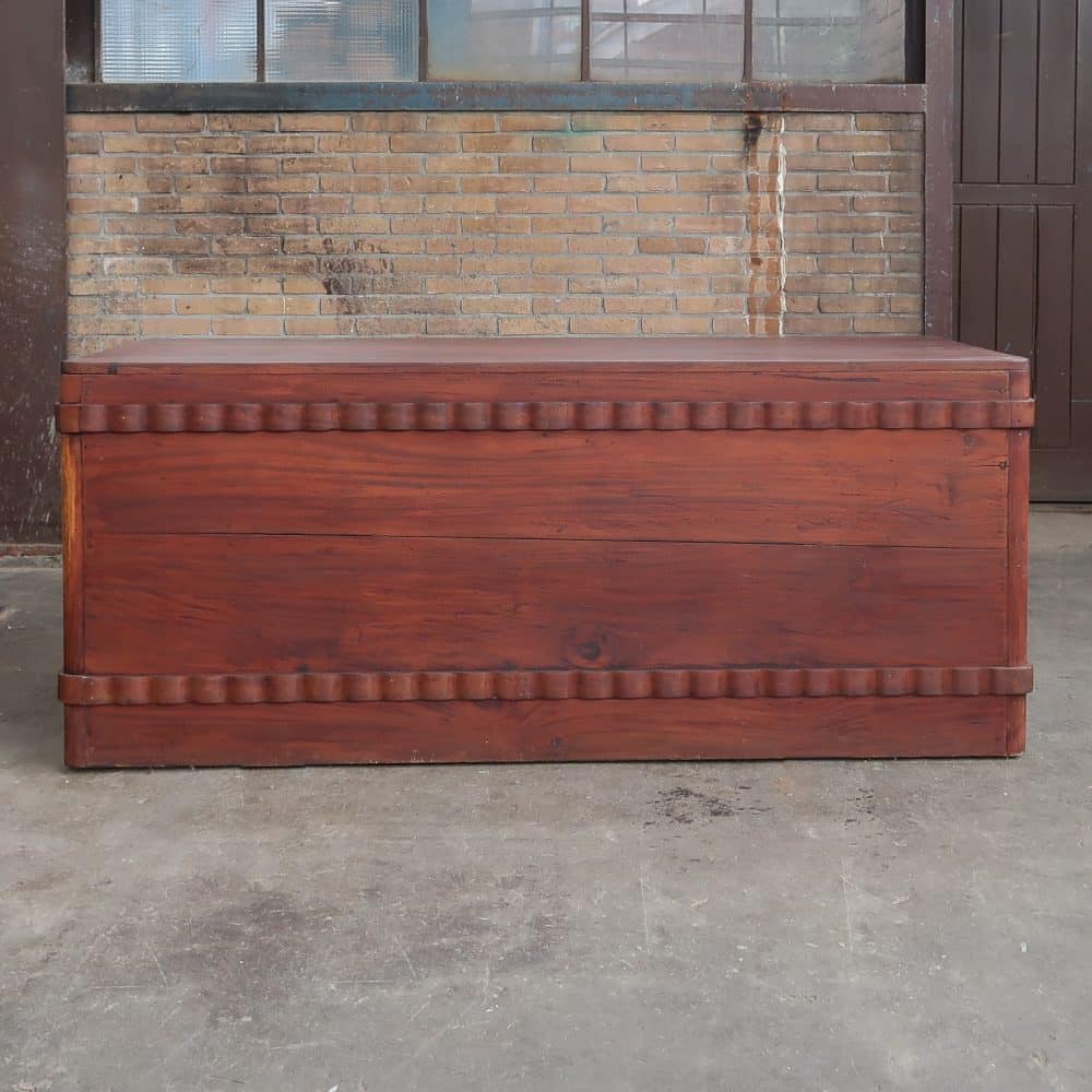 Laag brocante dressoir - Afbeelding 9