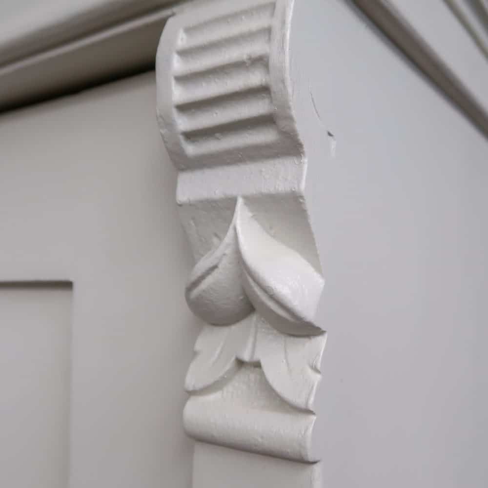 Witte brocante linnenkast – Bild 6