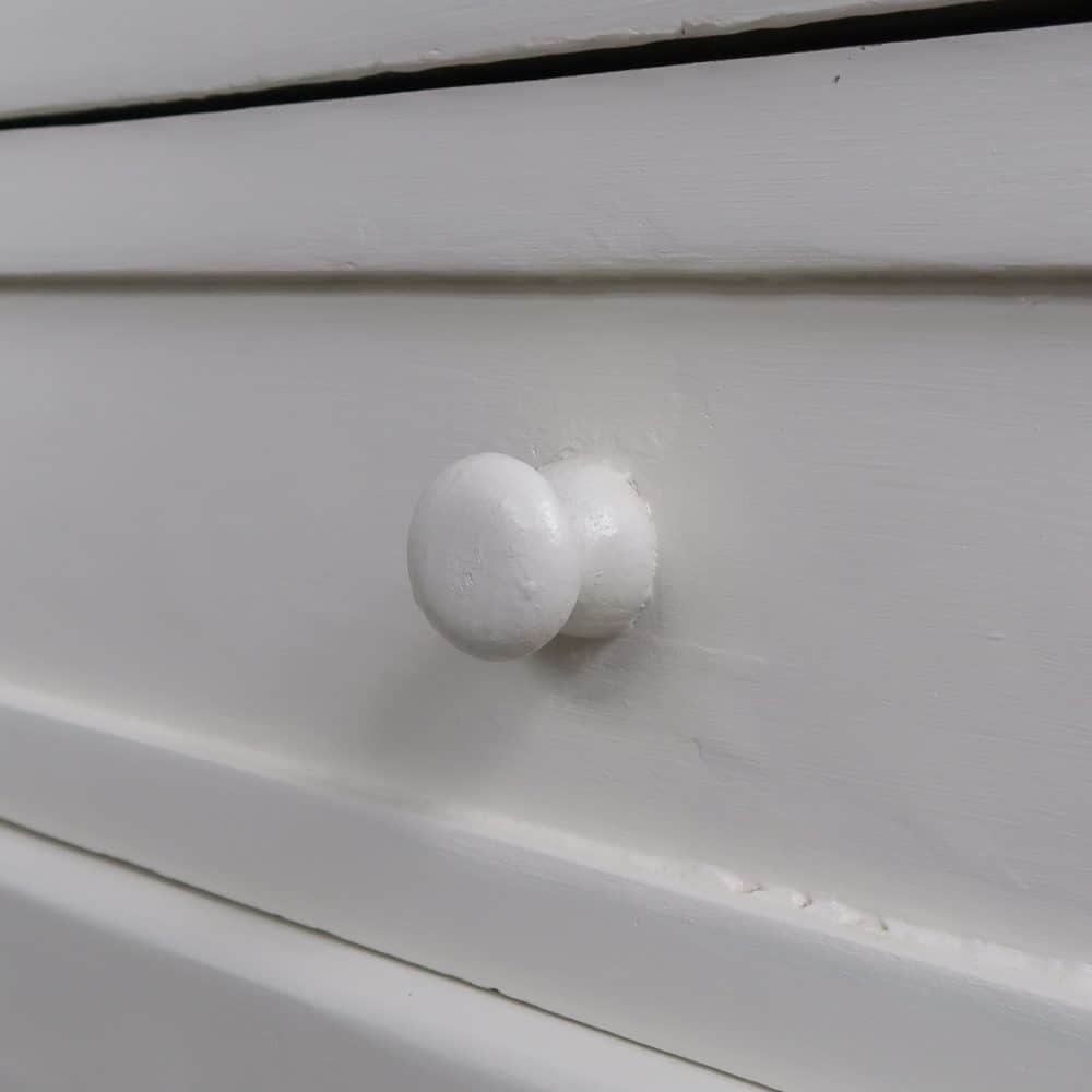 Witte brocante linnenkast – Bild 8