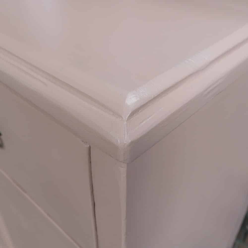 Brocante roze dressoir - Afbeelding 5