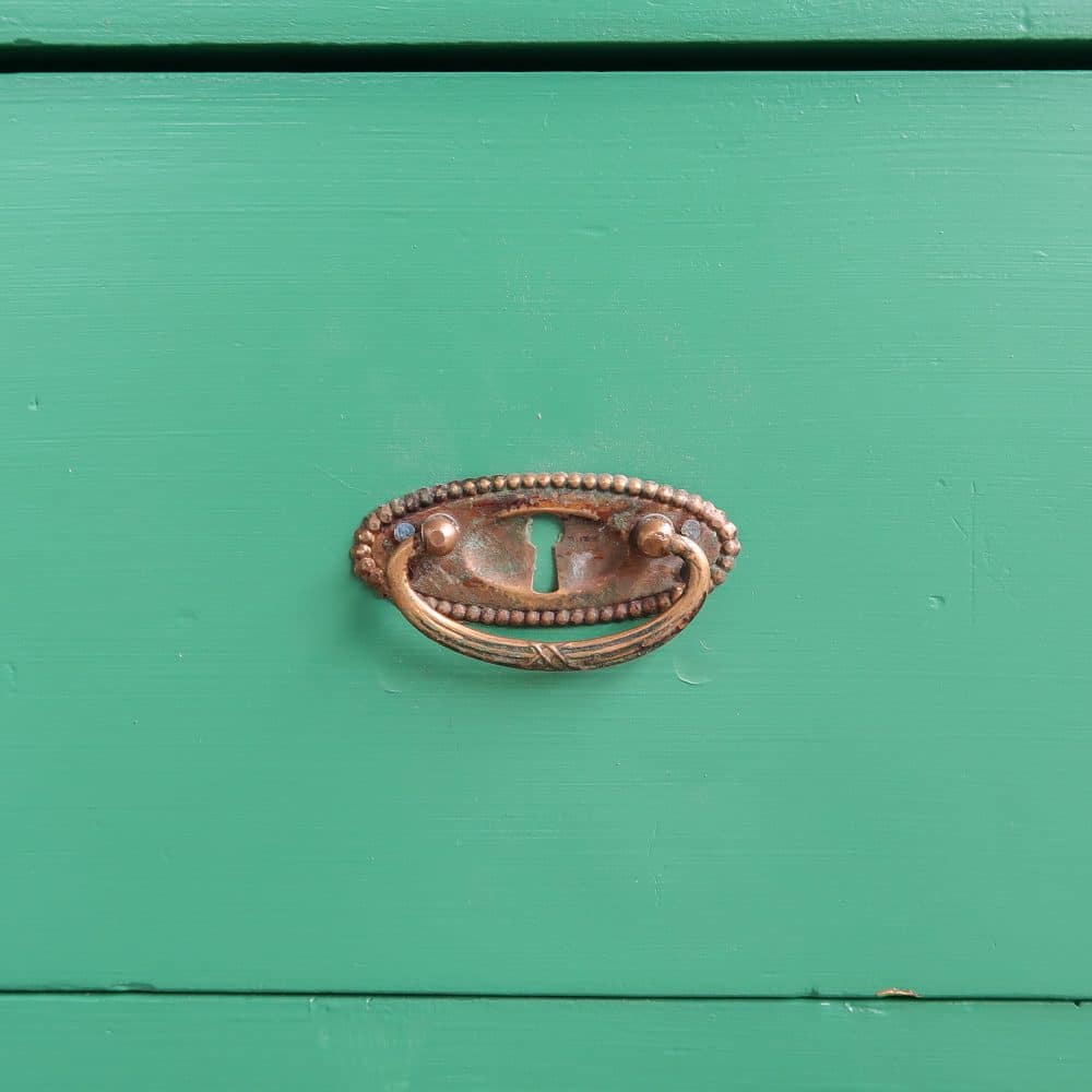 Brocante groene linnenkast – Bild 7