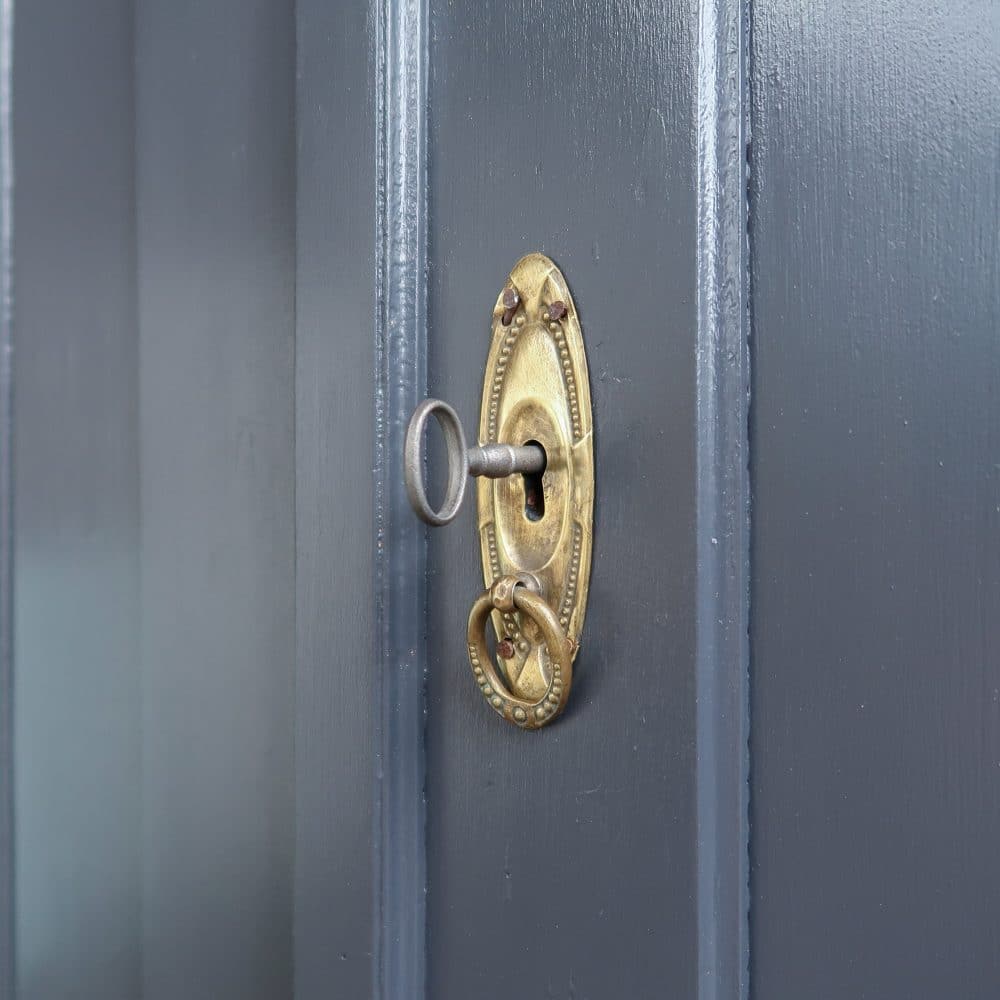 Donker blauwe linnenkast - Afbeelding 8
