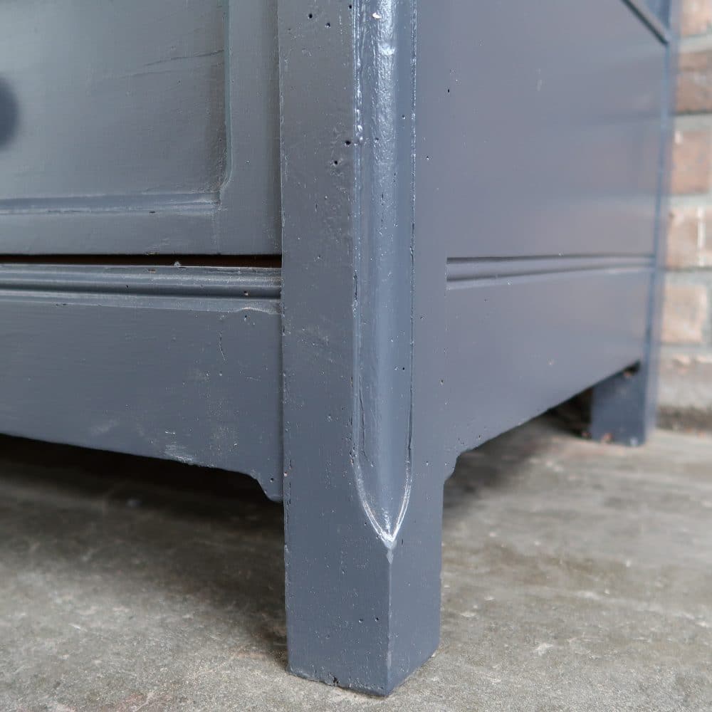 Donker blauwe linnenkast - Afbeelding 10