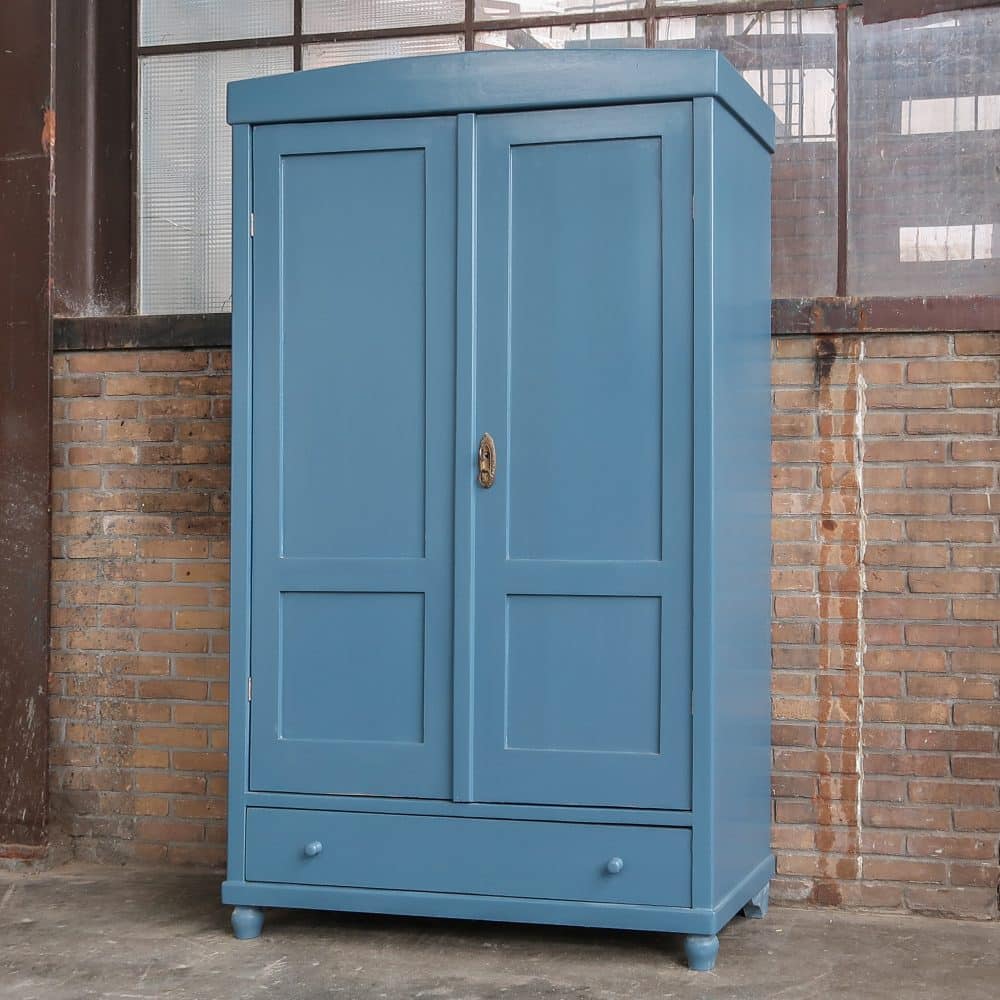 Blauwe linnenkast - Afbeelding 2