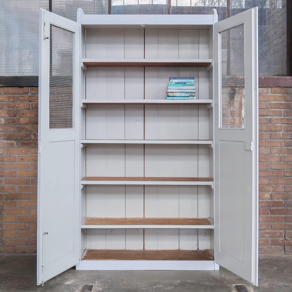 Landelijke kast met gaas - Afbeelding 3
