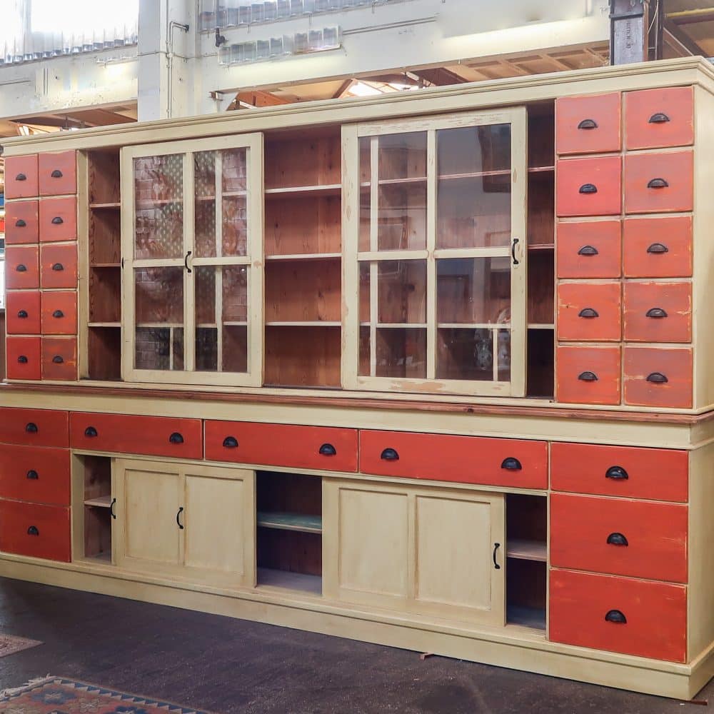 Grote brocante winkelkast - Afbeelding 2