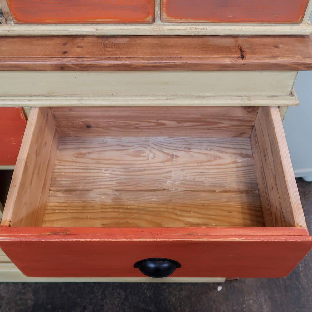 Grote brocante winkelkast - Afbeelding 6
