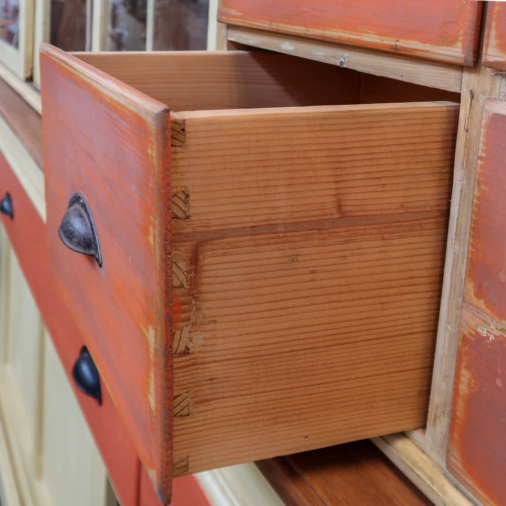 Grote brocante winkelkast - Afbeelding 7