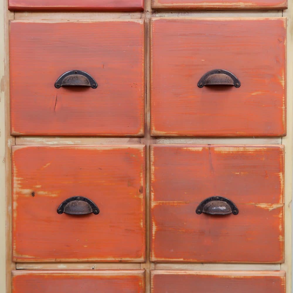 Grote brocante winkelkast - Afbeelding 9