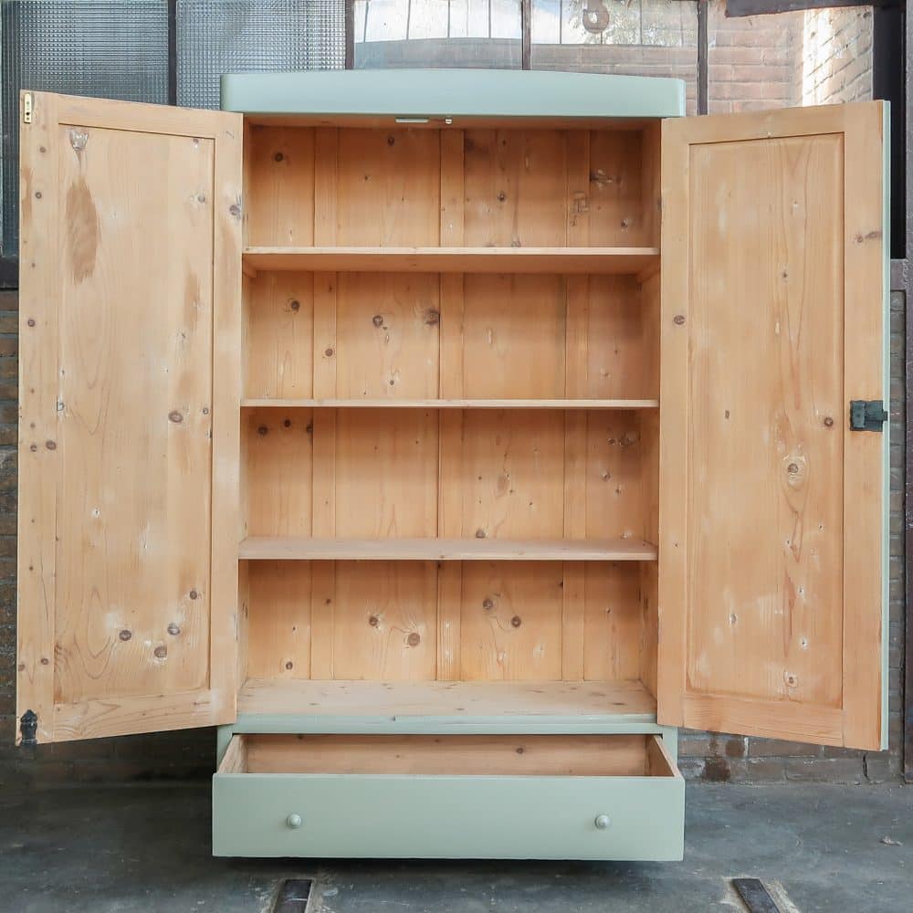 Brocante linnenkast - Afbeelding 3