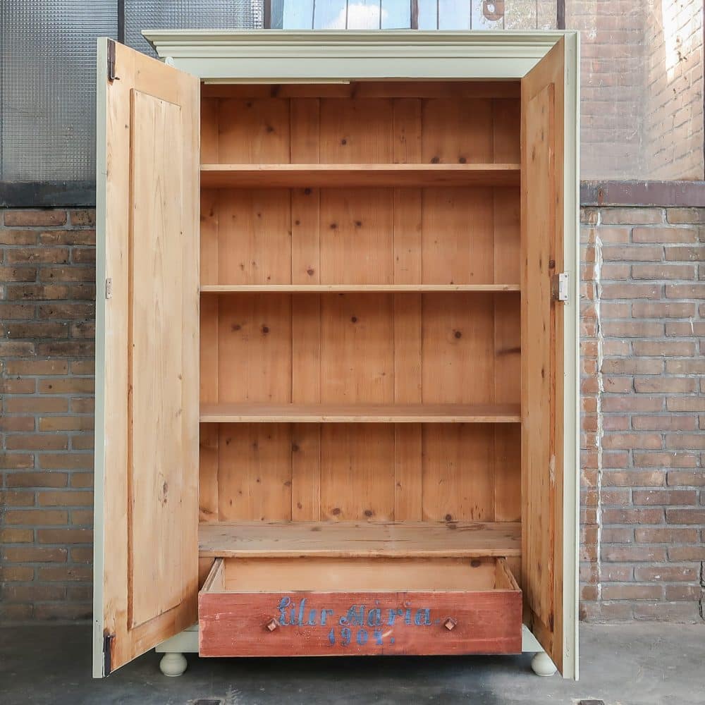 Brocante linnenkast - Afbeelding 3