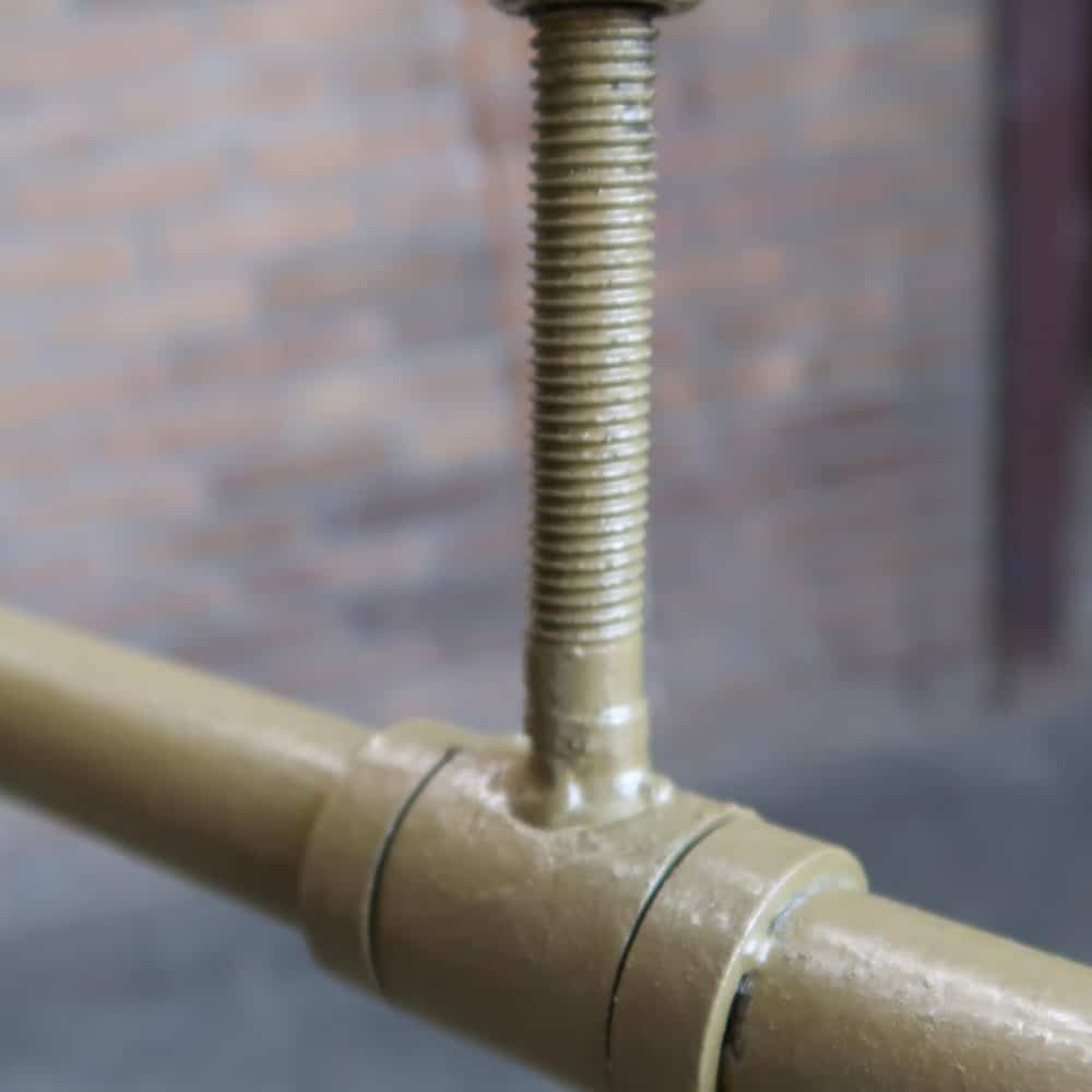 Vintage metalen kledingrek - Afbeelding 5