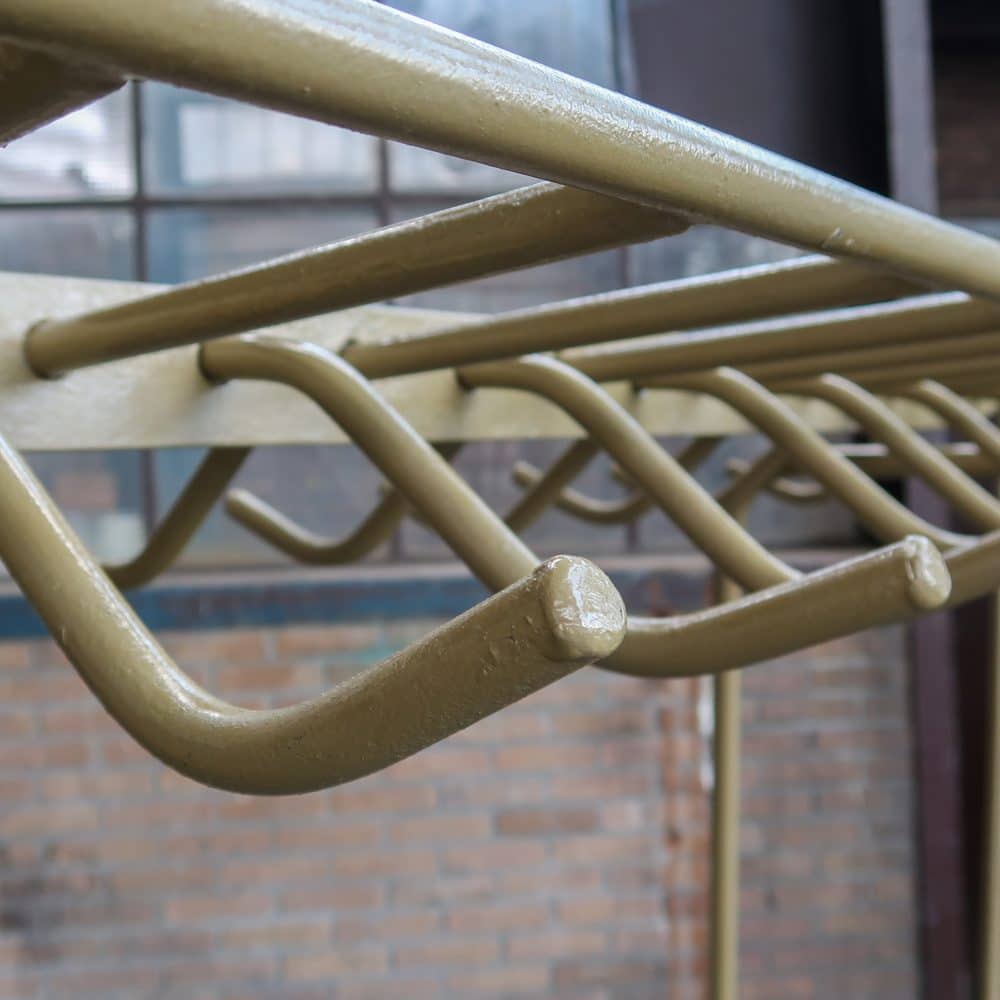 Vintage metalen kledingrek - Afbeelding 3