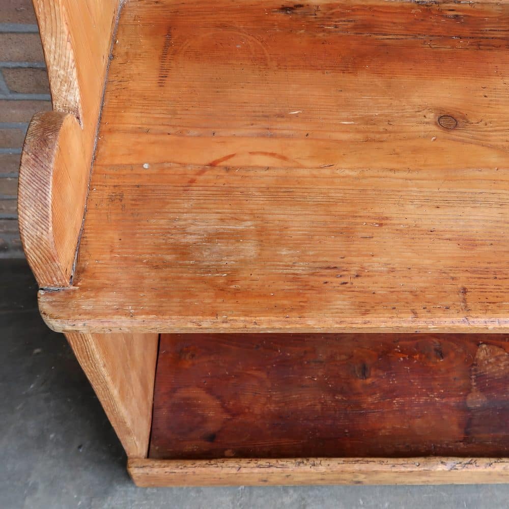 Brocante grenen buffetkast - Afbeelding 9
