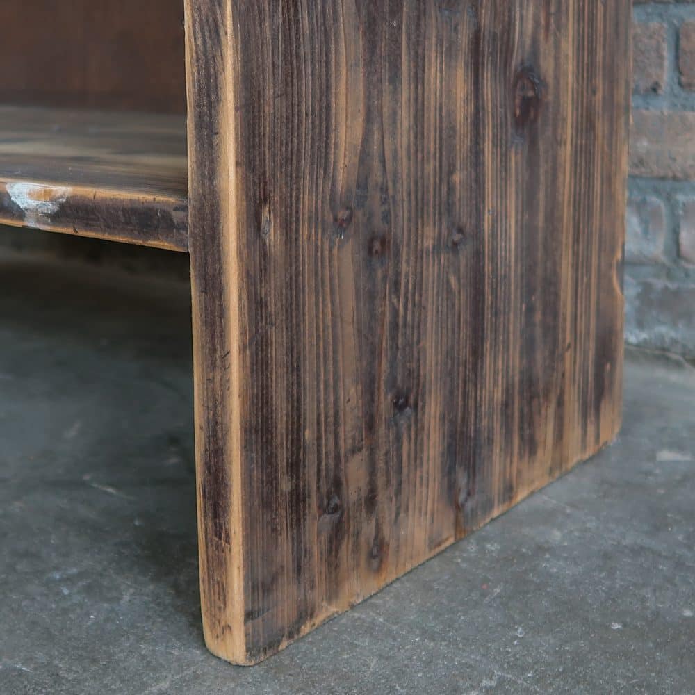 Hoge brocante boekenkast - Afbeelding 8