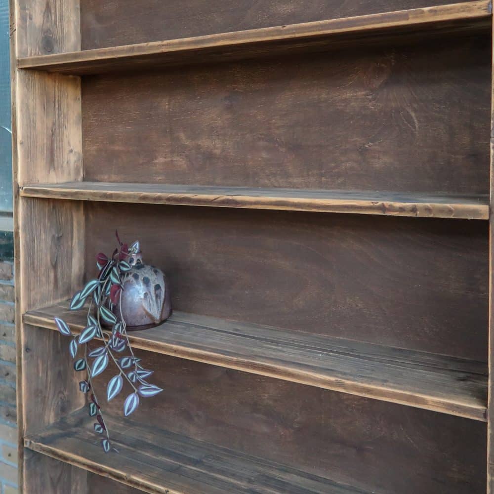 Hoge brocante boekenkast - Afbeelding 3