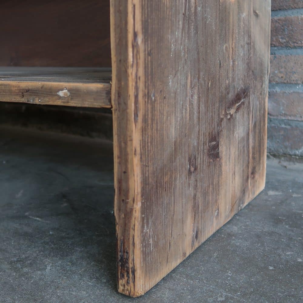 Hoge brocante boekenkast - Afbeelding 8