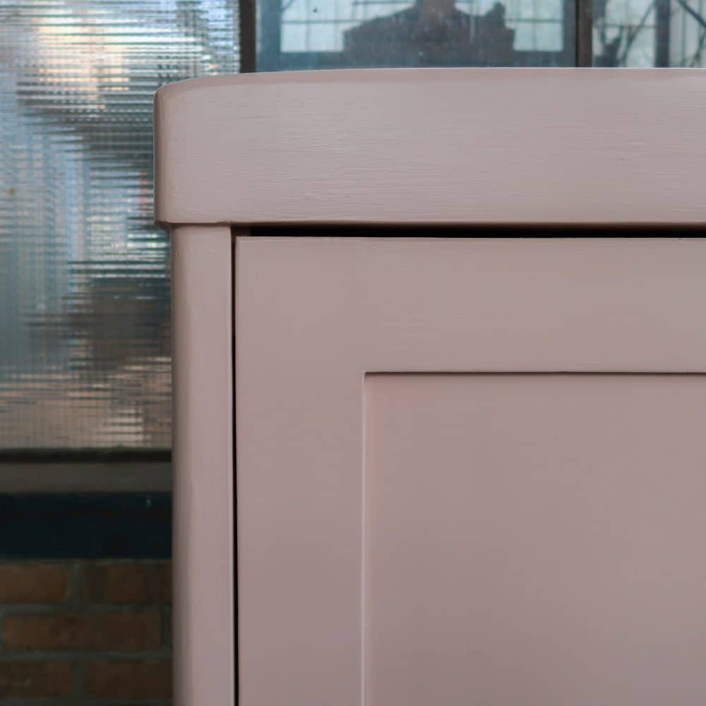Roze eendeurs linnenkast - Afbeelding 4