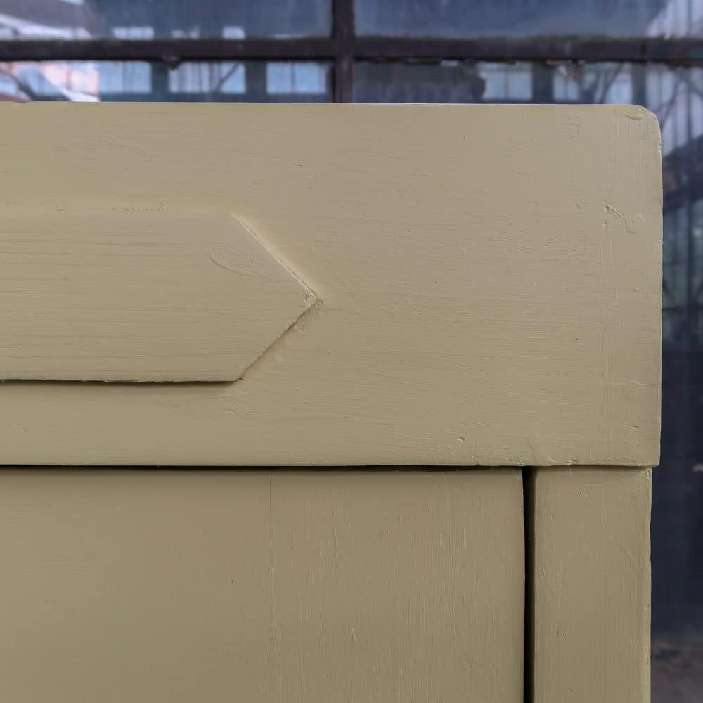 Brocante eendeurs linnenkast - Afbeelding 5