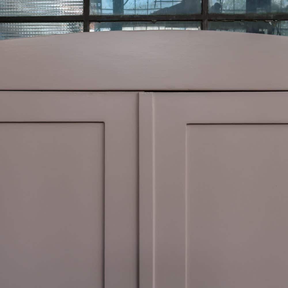 Brocante roze linnenkast - Afbeelding 4